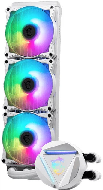 【新品未開封】MSI MAG CORELIQUID 360R V2 Система водяного охлаждения MSI MAG CoreLiquid 360R V2 White (MAG