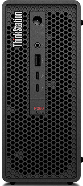 Komputer Lenovo ThinkStation P360 Ultra (30G1004EPB) Black - obraz 1