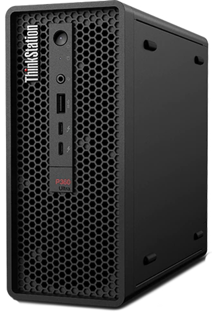 Komputer Lenovo ThinkStation P360 Ultra (30G1004EPB) Black - obraz 2