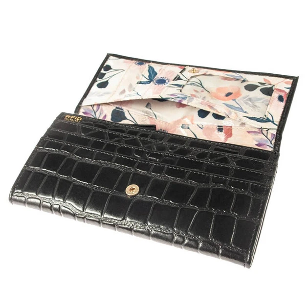 Кошелек женский Ashwood C05 Black Черный (C05 BLACK) - изображение 5