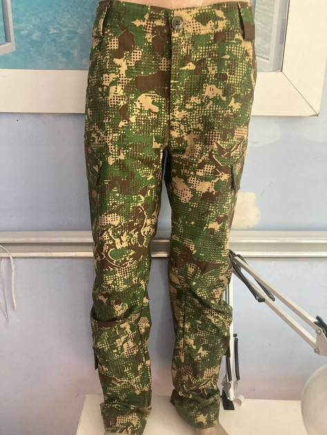 Штани тактичні літні 52 розмір, штани військові для ВСУ, легкі штани для військовослужбовців камуфляжний - зображення 2