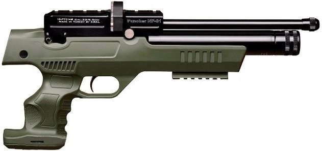 Пневматичний пістолет Kral NP-01 PCP Olive - зображення 1