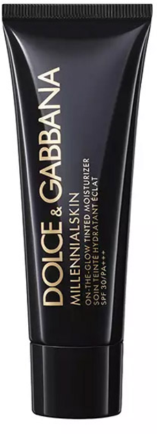 Тональна основа Dolce & Gabbana Millennialskin On The Glow Tinted Moisturizer 400 Amber 50 мл (3423222004569) - зображення 1