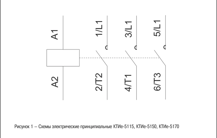 Контактор (пускатель) 170А 400В [KKTE50-170-400-10] КТИе-5170 - изображение 3