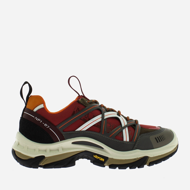 Чоловічі кросівки для треккінгу Napapijri Man Suede/Nylon Trail Running NA4DYZCO-094 42 Бордові (193395453350) - зображення 1