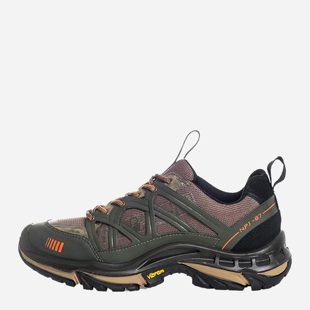 Чоловічі кросівки для треккінгу Napapijri Man Suede/Nylon Trail Running NA4DYZCO-GF2 45 Хакі (193395454135) - зображення 2