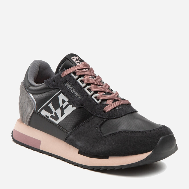 Buty sportowe damskie Napapijri Woman Suede/Nylon Running NP0A4H78-041 41 Czarne (196011571438) - obraz 3