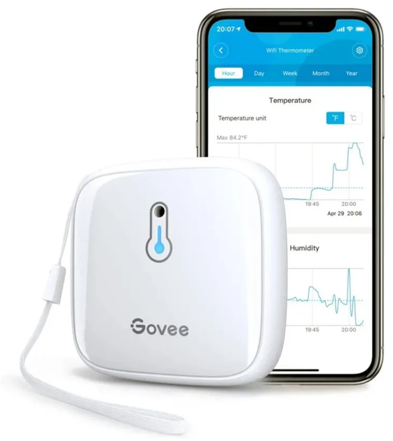 Термометр і гігрометр Govee H5179 Wi-Fi (H5179001) - зображення 2