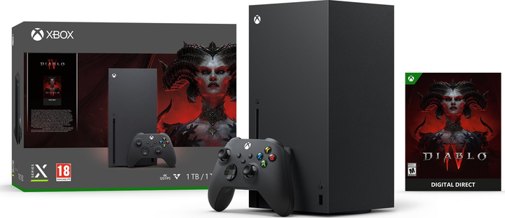 Консоль Microsoft Xbox Series X + Diablo 4 (RRT-00037) - зображення 8