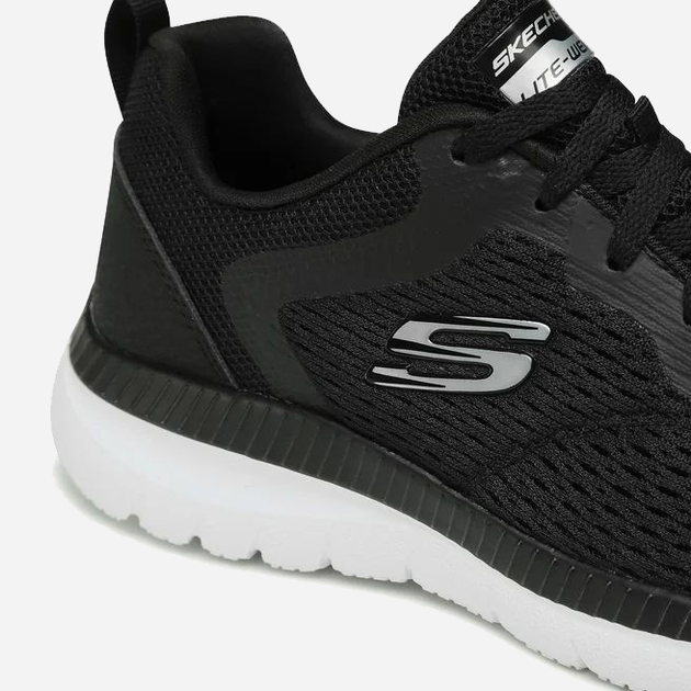 Buty sportowe damskie Skechers Bountiful - Quick Path 12607-BKW 41 (11US) 28 cm Czarne (193642627275) - obraz 9