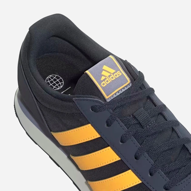 Sneakersy męskie adidas Run 60S 3.0 HP2257 40.5 (7UK) 25.5 cm Ciemnogranatowy/Żółty (4066748787661) - obraz 7