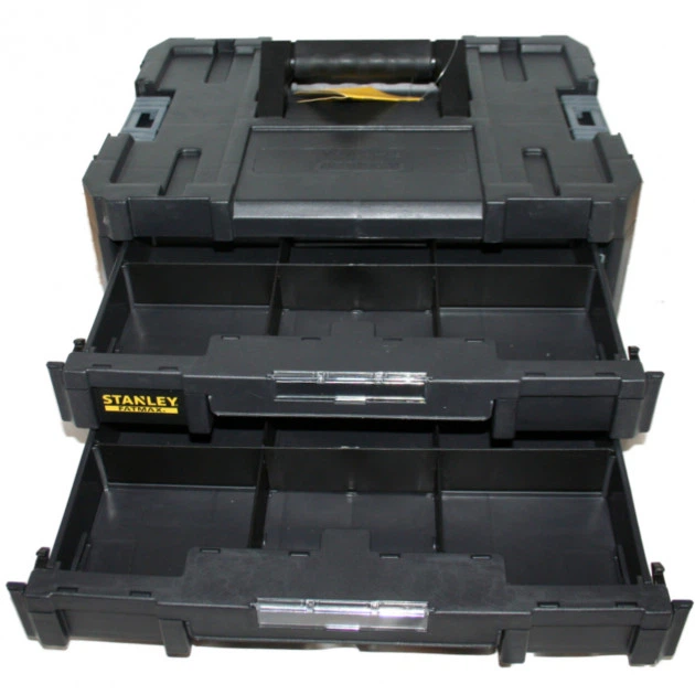 Ящик для інструменту STANLEY FatMax TSTAK VI 440x330x176 мм (FMST1-71969) - Фото 1 Ящик для інструменту STANLEY FatMax TSTAK VI 440x330x176 мм (FMST1-71969) - зображення 1