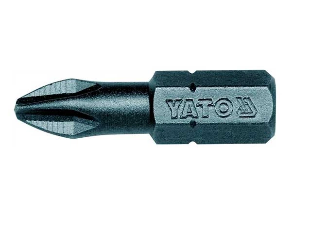 Набор бит YATO Philips PH2x25мм HEX 1/4" AISI S2 50шт (YT-7808) - Фото 1 Набор бит YATO Philips PH2x25мм HEX 1/4" AISI S2 50шт (YT-7808) - изображение 1