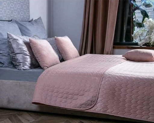 Покрывало декоративное Руно VeLour Apricot 180х220см (340.55_Apricot) - изображение 2