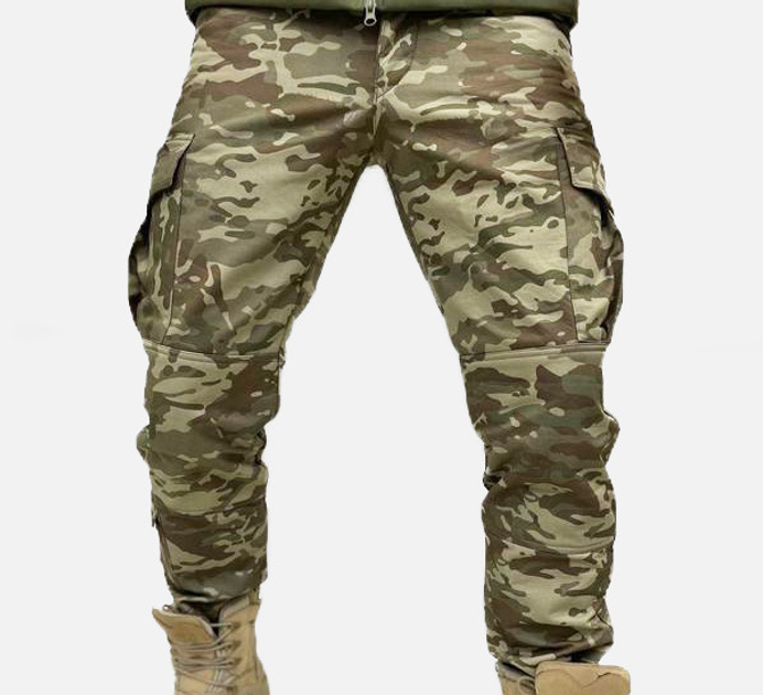 Тактичні брюки чоловічі МК-4 Rip Stop 50 Мультикам - зображення 1