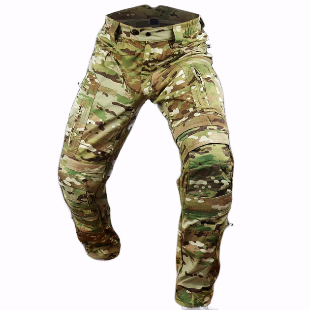 Тактические штаны с наколенниками ASAЕ Greta 60 Мультикам - изображение 1