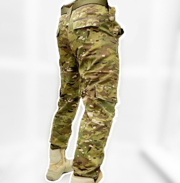Военные штаны тактические МК Rip Stop 50 Мультикам - изображение 2
