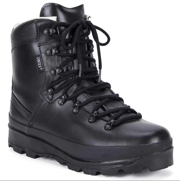 Тактичні лёгкі берці для холодної погоди MIL-TEC German Army Mountain Boots Black 37 чорні - зображення 1