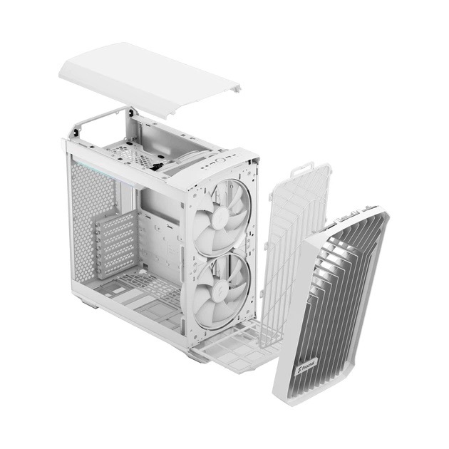 Obudowa Fractal Design Torrent Compact White RGB TG Clear Tint (FD-C-TOR1C-05) - Zdjęcie 19 Obudowa Fractal Design Torrent Compact White RGB TG Clear Tint (FD-C-TOR1C-05) - obraz 19