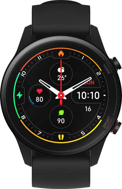 Smartwatch Xiaomi Mi Watch Black (29339) - obraz 2