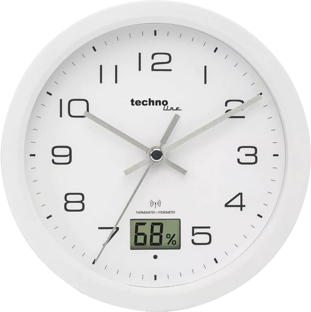 Zegar Ścienny Technoline WT3100 WOW Home White (4029665431000) - obraz 1
