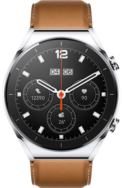 Smartwatch Xiaomi Watch S1 Silver (36608) - obraz 1