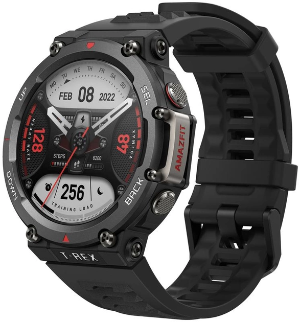 Smartwatch Amazfit T-Rex 2 Ember Black (6972596105022) - obraz 1
