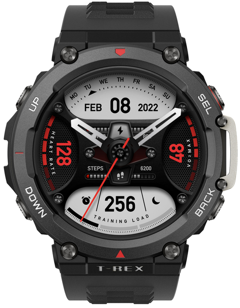 Smartwatch Amazfit T-Rex 2 Ember Black (6972596105022) - obraz 2