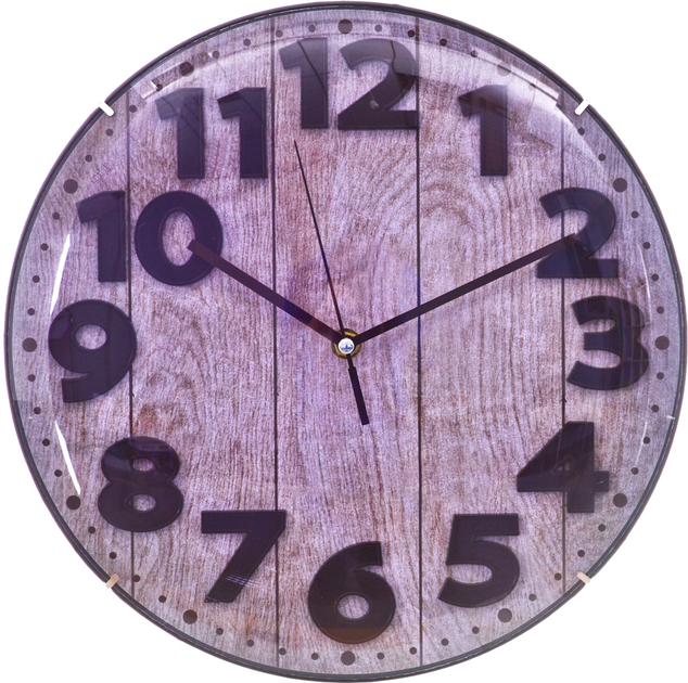 Zegar Ścienny Technoline WT7430 Wood Board Loft Multicolour (4029665074306) - obraz 1