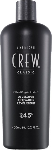 American Crew Precision Blend Developer 15 Vol 450ml (0738678247778) - obraz 1