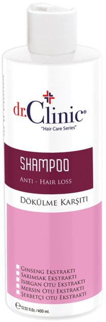 Шампунь проти випадіння волосся Dr Clinic 400 мл (8680923338149) - зображення 1
