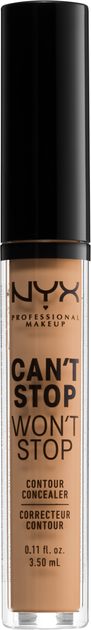 Консилер для обличчя NYX Professional Makeup Can`t Stop Won`t Stop Concealer 10.3 Neutral Buff 3.5 мл (0800897168636) - зображення 1