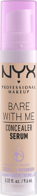 Korektor Serum NYX Professional Makeup Bare With Me 02 Light 9,6 ml (800897129774) - obraz 1