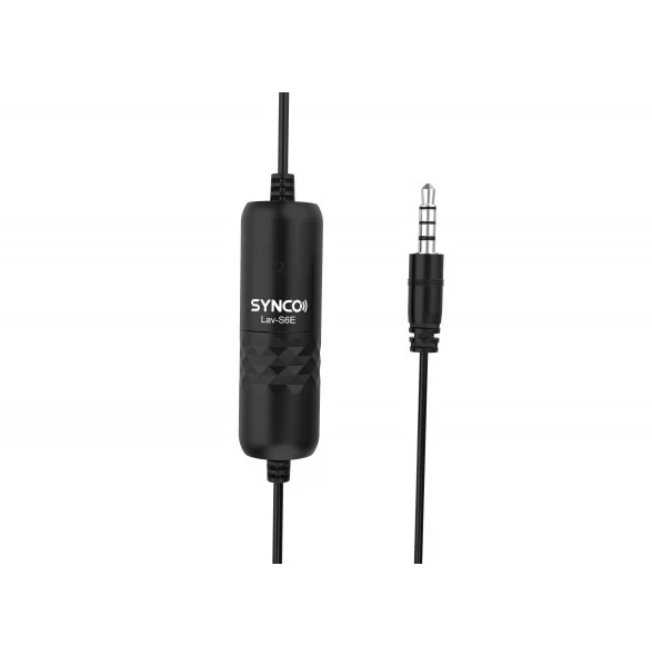Микрофон петличный для камер и телефонов SYNCO Lav-S6E - изображение 2