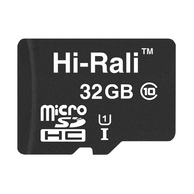 Карта памяти Hi-Rali 32 ГБ с SD-адаптером (HI-32GBSD10U1-01) - изображение 2