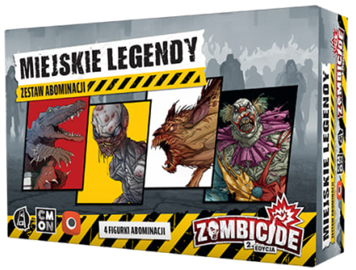 Gra planszowa Portal Games Zombicide 2.0: Miejskie Legendy dodatek do gry Zombicide 2.0 (889696014511) - obraz 1