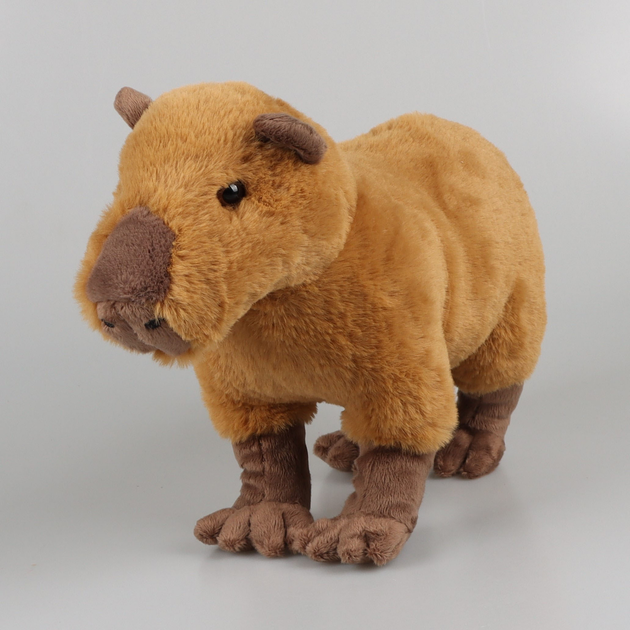 Мягкая игрушка "Капибара" 35 cm Коричневый (sv1805-3) - Фото 9 Мягкая игрушка "Капибара" 35 cm Коричневый (sv1805-3) - изображение 9
