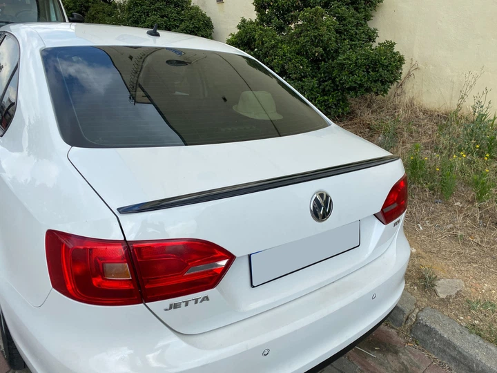 Спойлер LIP (Sunplex, черный) (115,8см*6,3см) для Volkswagen Jetta 2011-2018 гг - изображение 2