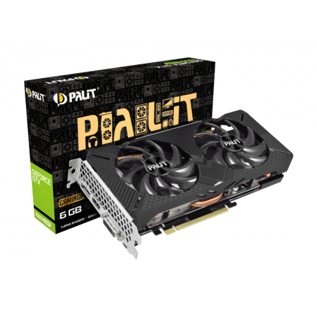 Відеокарта Biostar GeForce GTX 1660 SUPER 6GB GDDR6 VN1666SF69 (GTX1660 ...