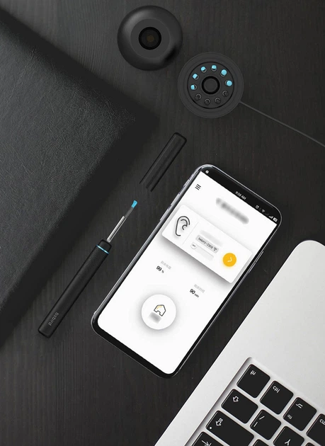 Прибор для удаления ушной серы Xiaomi bebird M9 Pro Black - Фото 8 Прибор для удаления ушной серы Xiaomi bebird M9 Pro Black - изображение 8
