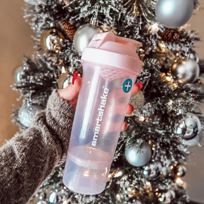 Шейкер спортивный SmartShake Slim 500ml Cotton Pink (10252501) - изображение 3