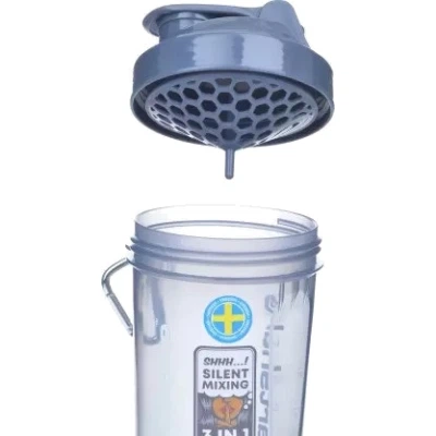 Шейкер спортивный SmartShake Original2GO One 800ml Mist Gray (10581301) - изображение 6