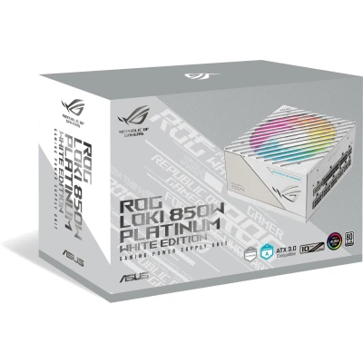 Блок питания ASUS 850W ROG LOKI 850P SFX-L GAMING 850W Platinum White Edition (90YE00N2-B0NA00) - изображение 7