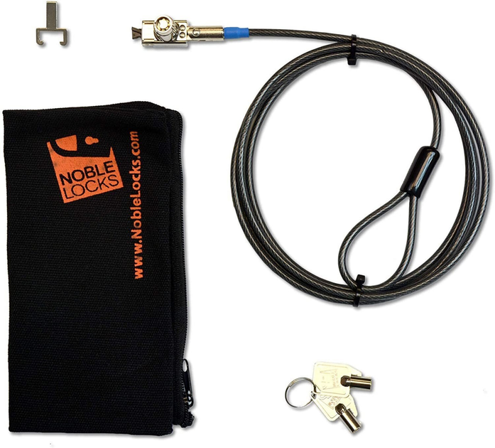 Linka zabezpieczająca do laptopa DELL Noble Wedge Lock (461-AAEC) - obraz 4