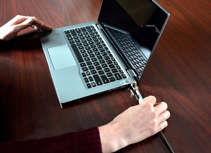 Linka zabezpieczająca do laptopa DELL Noble Wedge Lock (461-AAEC) - obraz 7