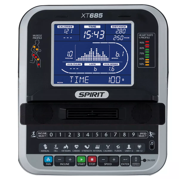Доріжка Spirit XT685.16 бігова - Фото 6 Доріжка Spirit XT685.16 бігова - зображення 6