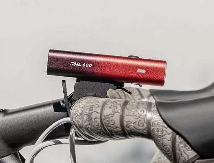 Велосипедна фара Rockbros RHL600 600 люмен акумулятор 2600 mAh USB ...