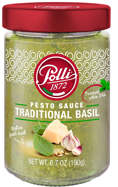 Соус Pesto POLLI alla genoveze, 190 г - Фото 1 Соус Pesto POLLI alla genoveze, 190 г - изображение 1