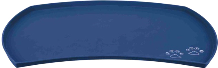 Mata pod miskę Trixie 48x27 cm silikon Niebieski (DLZTXEMIU0004) - obraz 1