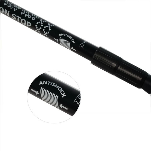 Палиці трекінгові чорні SVN-4507 - изображение 3